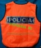 CHALECO REFLECTIVO NARANJA CON VELCRO